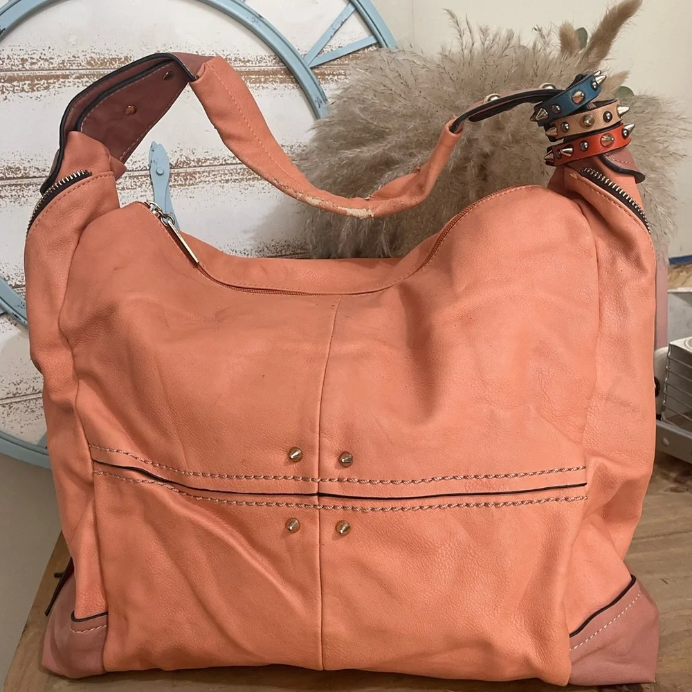 Women’s Unique Vegan Leather Large Hobo BOHO Bag